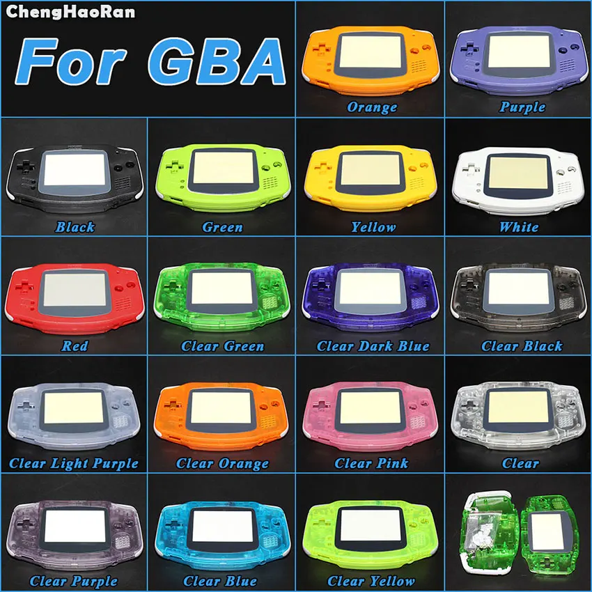 ChengHaoRan для GBC полный корпус оболочка Крышка для nintendo GameBoy цвет Ремонт Часть корпус оболочки пакет с кнопками винт