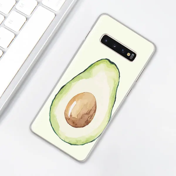 005 Забавные Tumblr авокадо чехол для телефона для samsung Galaxy S10e S10 плюс S7 S8 S9 Plus, Note 8, 9, 10, плюс S10 5G M20 M30 жесткий чехол Coque - Цвет: 005