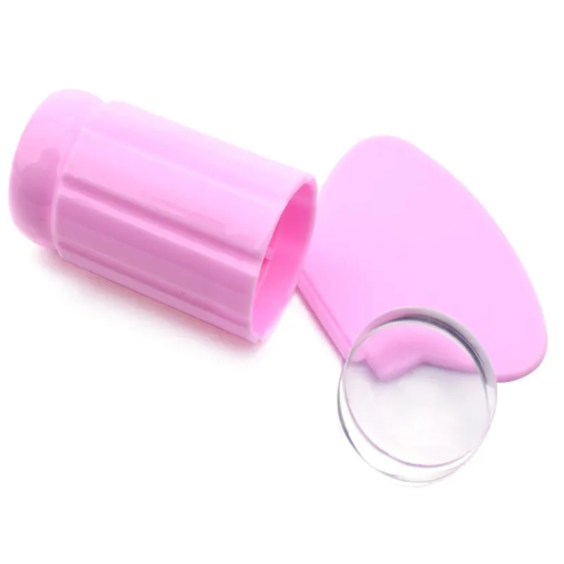 2 шт Прозрачное желе масло для ногтей штамповочная форма кристально прозрачное