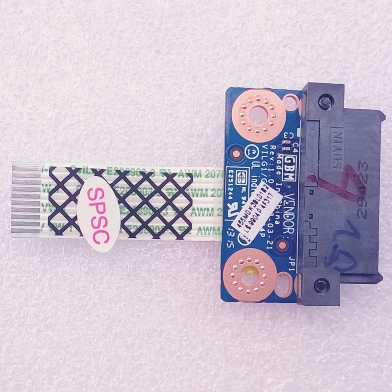 Новая Оригинальная нечетная плата с кабелем для Lenovo IdeaPad G500 G500s G505s G510s Series FRU 90003071