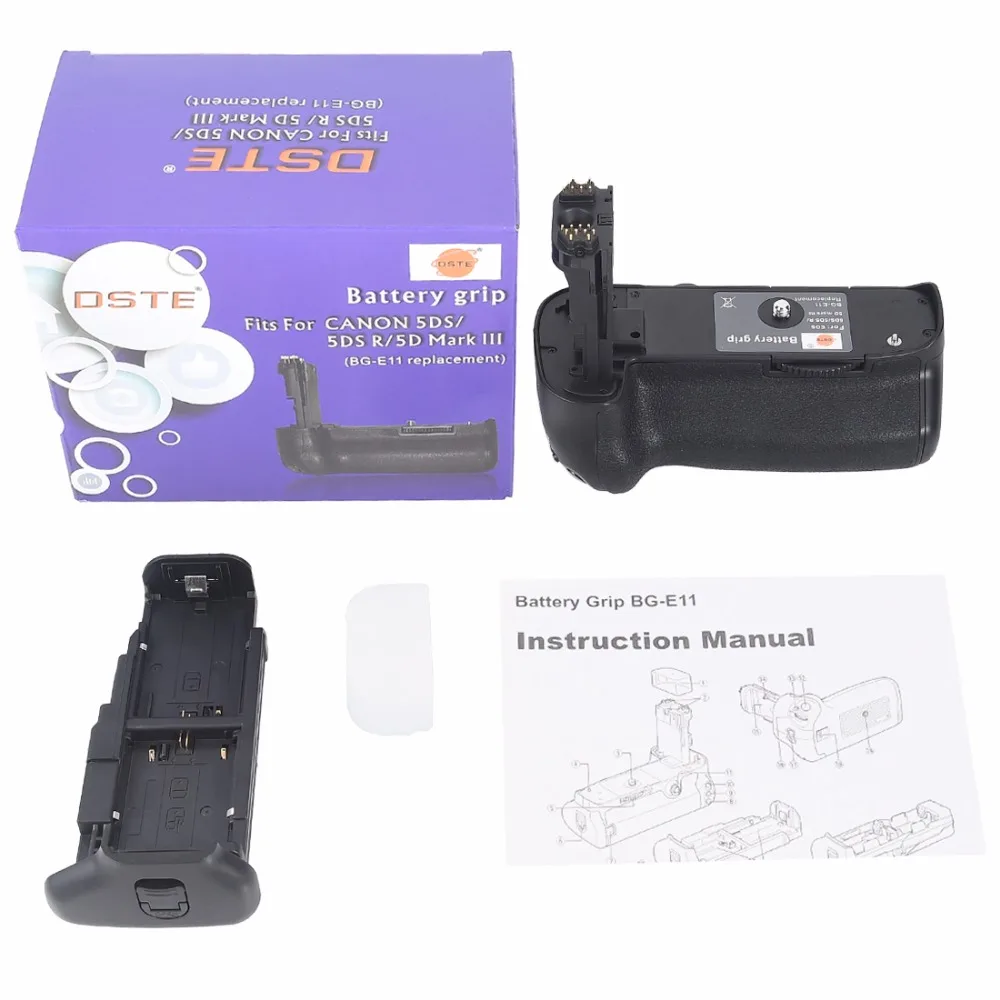 Батарейный блок DSTE для цифровой зеркальной камеры CANON 5D Mark III 5D3 | Электроника