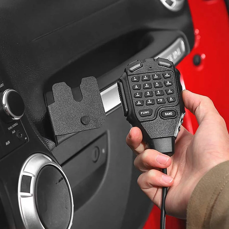Держатель для микрофона Cb крепление портативного радио Jeep Wrangler Jk 2011-2018