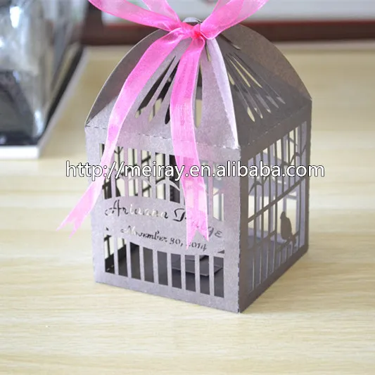 Оптовая продажа индийских свадебных сувениров лазерной резки серебряная