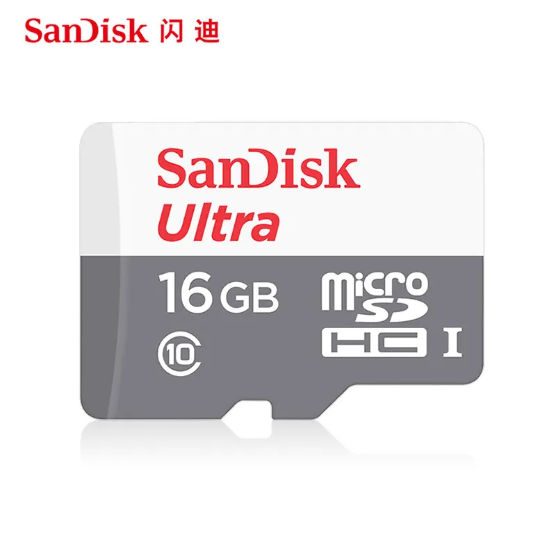 Sandisk Micro SD 16 ГБ 32 64 Uitra карты памяти microsd 8 SDHC SDXC Макс 48 м/с C10 TF Trans Flash mikro | Компьютеры и