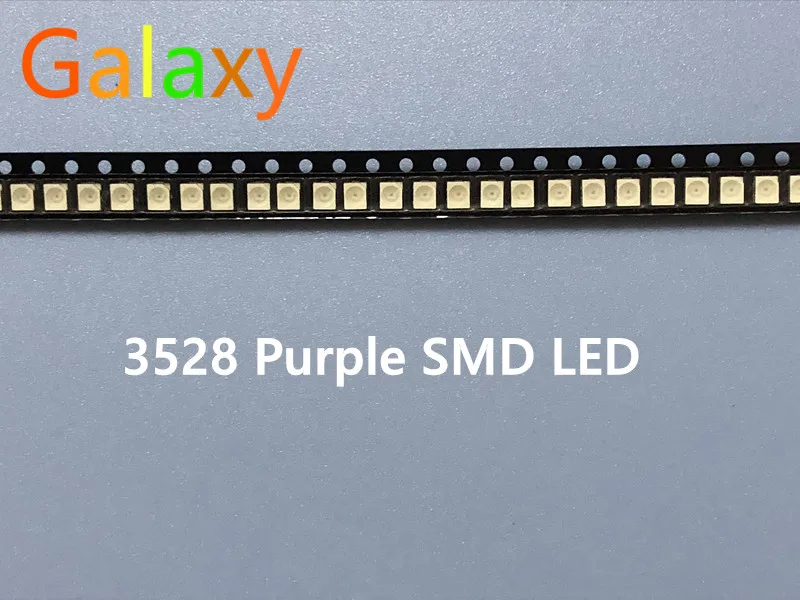Оптовая продажа 100 шт розовый Мощность Топ 1210 3528 SMD SMT PLCC-2 ультра яркие