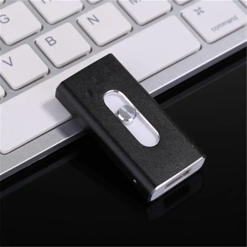 USB флэш накопитель OTG для iphone ipad металлический карта памяти 8g 16G 32G 64G хранение
