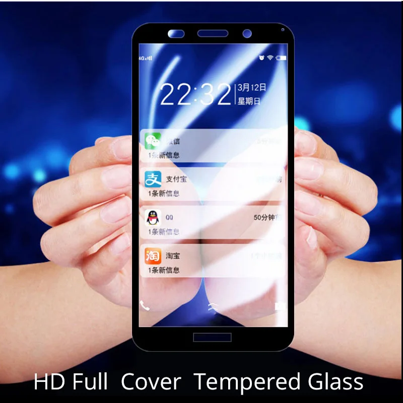 Передняя пленка из закаленного стекла для Huawei Y5 Prime 2018 экран с защитой против