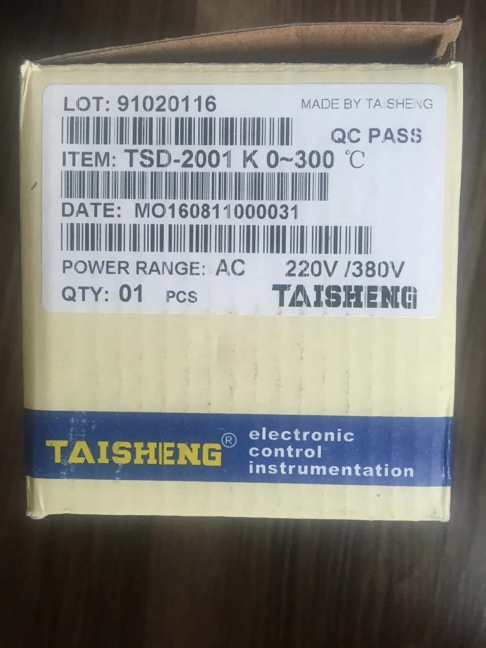 Taisheng Novo Sul Tefd Controle de Temperatura Teh728001 Substituir Tsd2001 Controlador de Temperatura Novo Original Instrumentos de temperatura