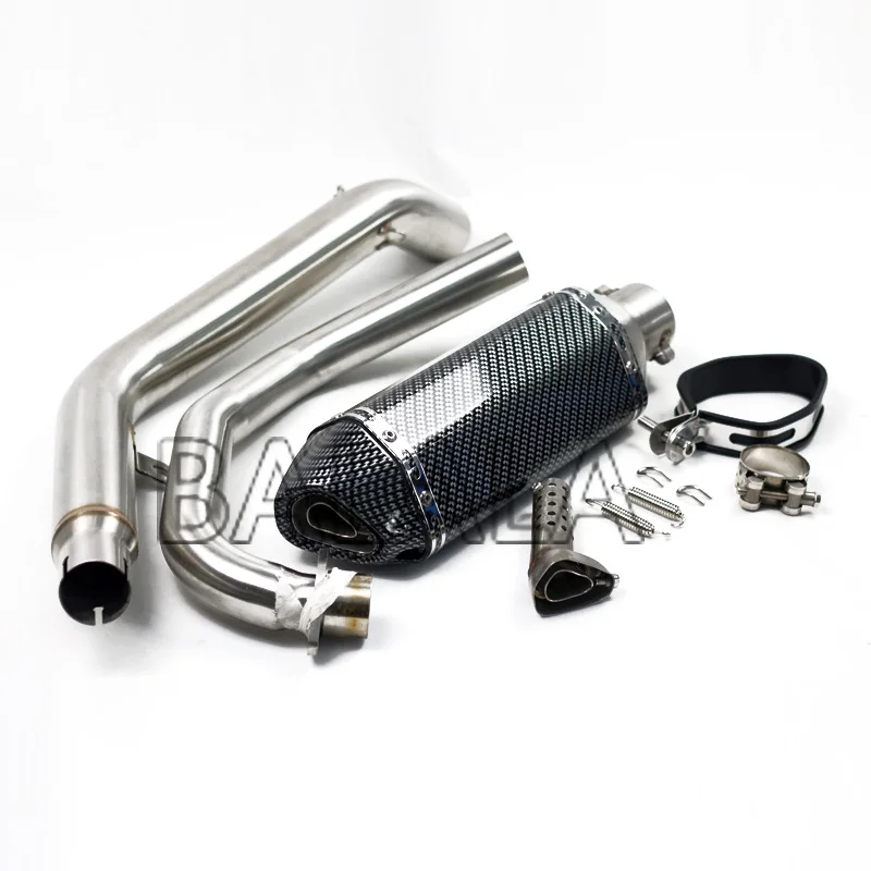Для Honda CB190R CBF190R полный цикл слипоны выхлопной глушитель выхлопных газов с Ak