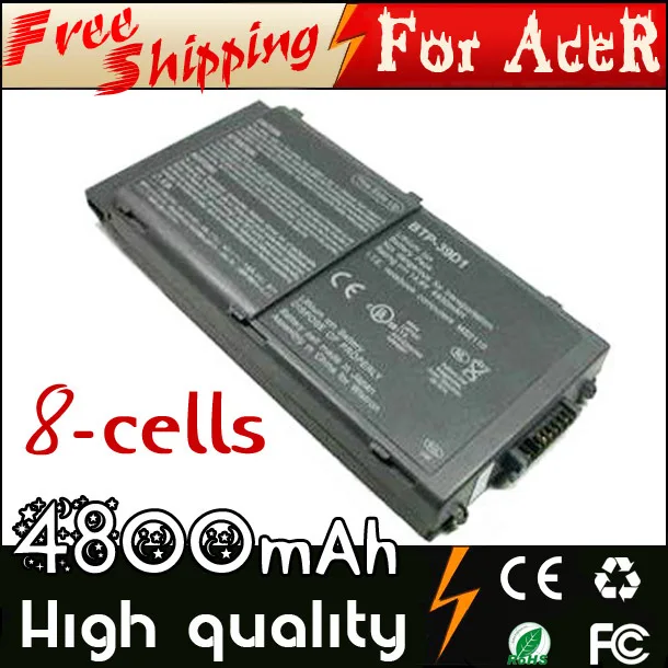 8 Cells Laptop battery for Acer 620 621 623 624 630 series BTP-39D1 BTP-620 91.42S28.001 btp-39sn cmp-l39 ms2103 ms2110 | Компьютеры и