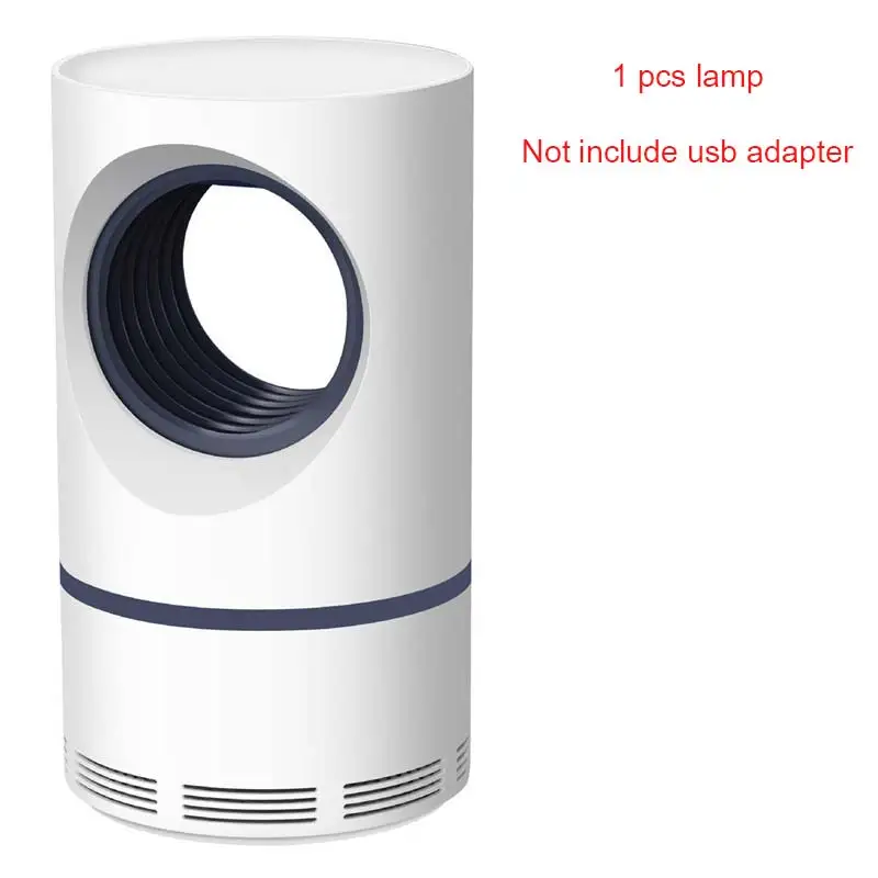 1 pcs White Противомоскитная лампа от комаров, противомоскитная лампа, USB, средство от насекомых, Zapper, фотокатализатор, противомоскитная ловушка, для улицы - Цвет: 1 pcs White