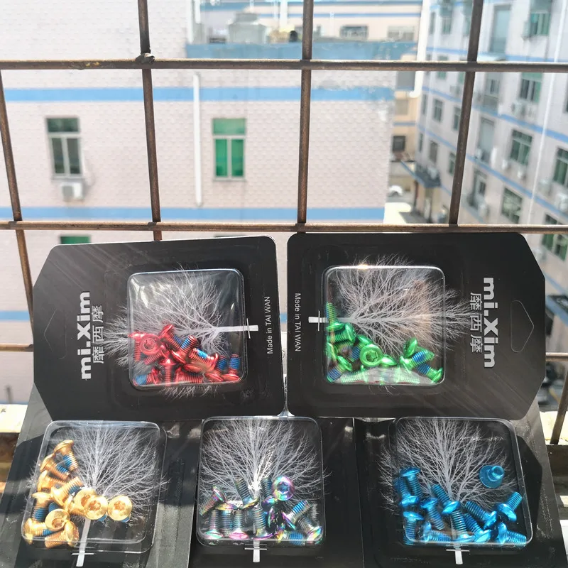 Новое поступление 12 шт. M5x10mm горный MTB дорожный велосипед дисковые тормоза