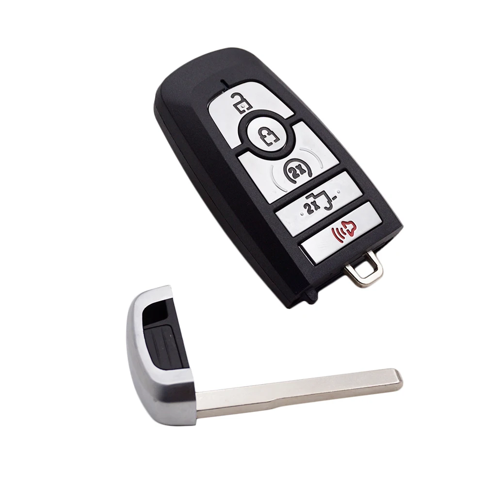 Cocolockey 5 кнопок умный ключ дистанционный Автомобильный оболочка для Ford Fusion F250 F350