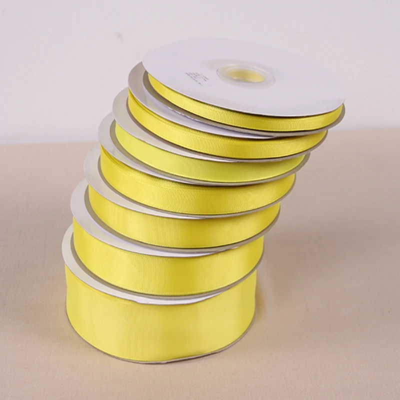 10 ярдов бесплатная доставка желтая цветная корсажная лента | Дом и сад
