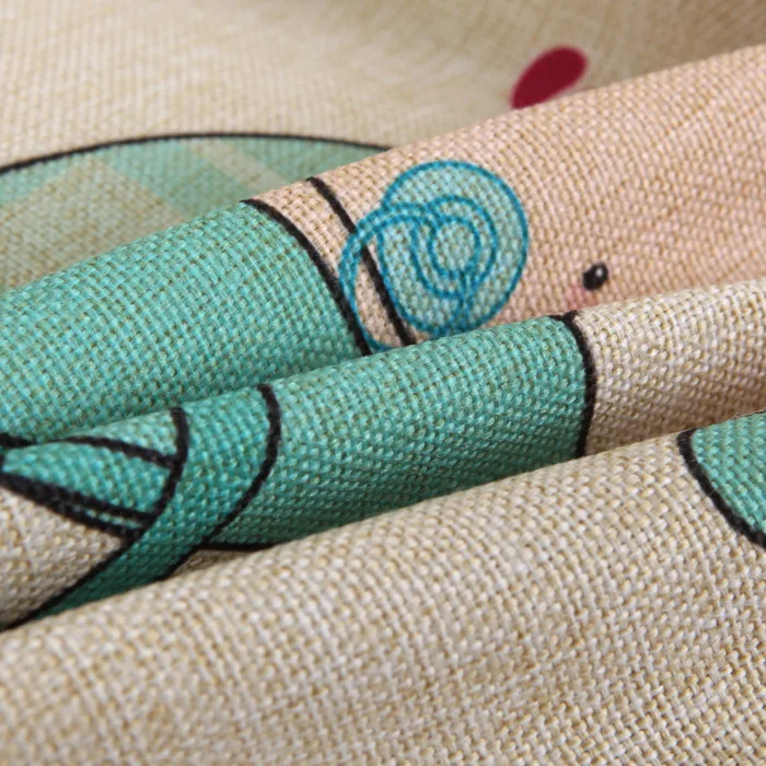 Наволочка для детской комнаты на Рождество из льна и хлопка диванную кровать