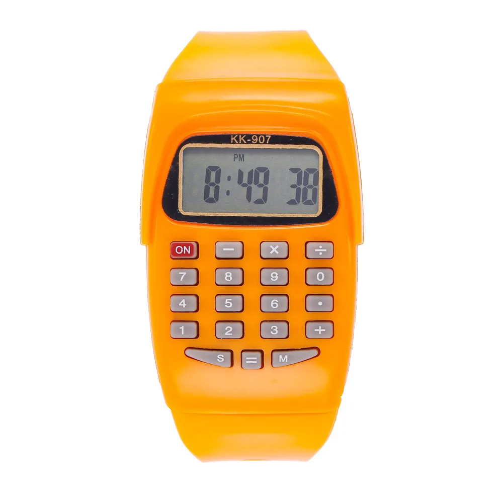 orange Relogio masculino, водонепроницаемые, светодиодный, цифровые, спортивные, кварцевые, аналоговые, мужские, военные наручные часы, erkek kol saati - Цвет: orange