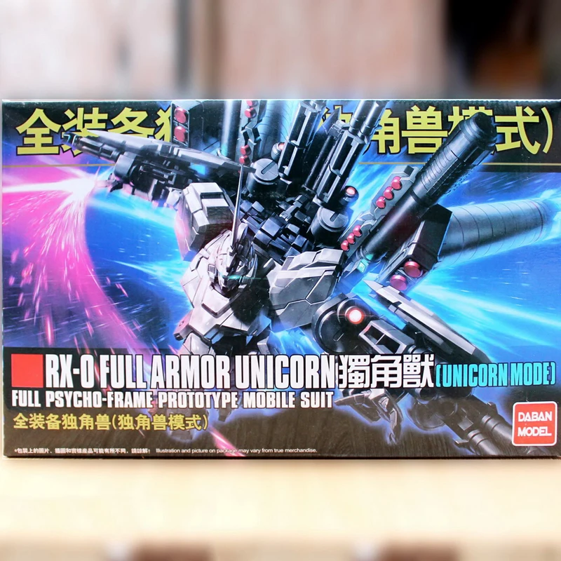 Дабан модель 1/144 HGUC полным оборудованием FA Единорог режим воина гундама из печати