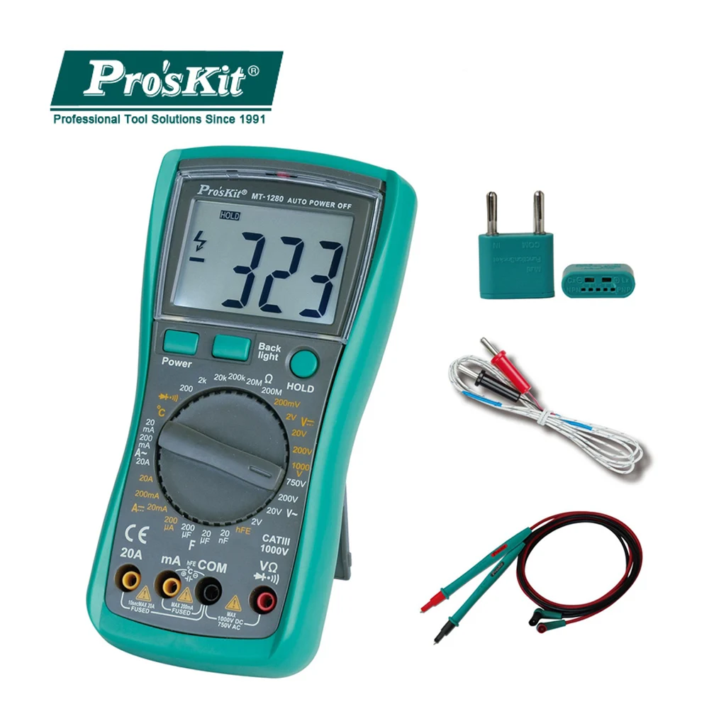 Po'sKit Автоматический цифровой мультиметр измеритель емкости переменного