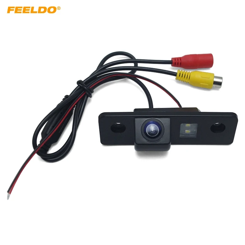 FEELDO специальная автомобильная парковочная камера заднего вида для Skoda Octavia MK1 MK2