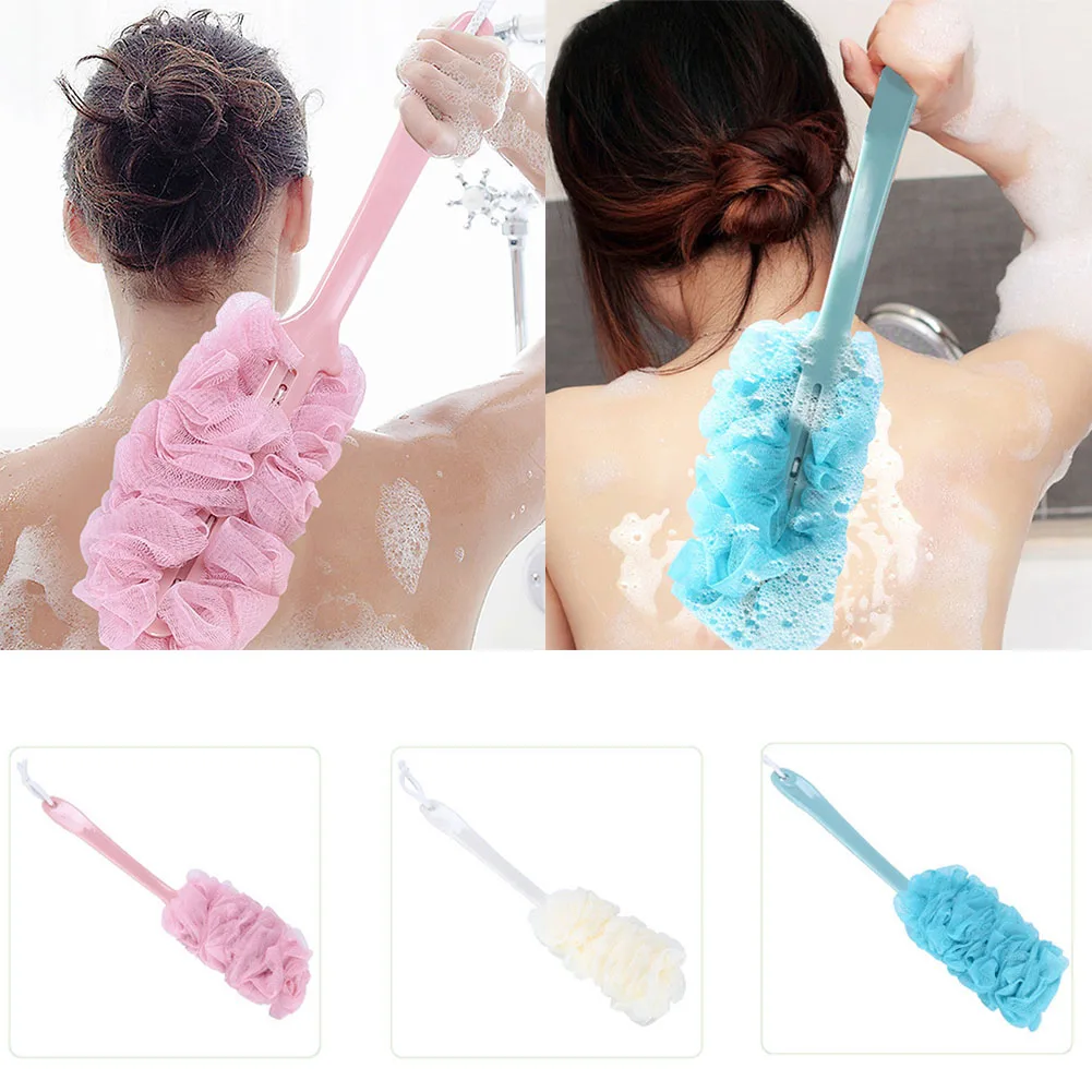 Для Ванной Щетка с длинной ручкой скраб кожи массаж душ средства ухода за кожей