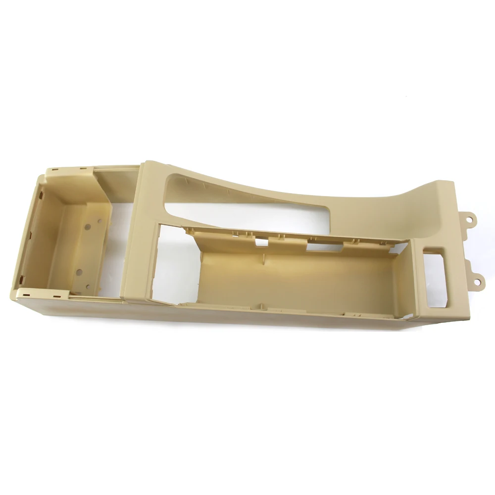 

For BMW E46 3 Series 1998-2004 4 Door Beige Center Console Trim Base w/ Arm Rest Opening 325i 328i LHD 51168217942