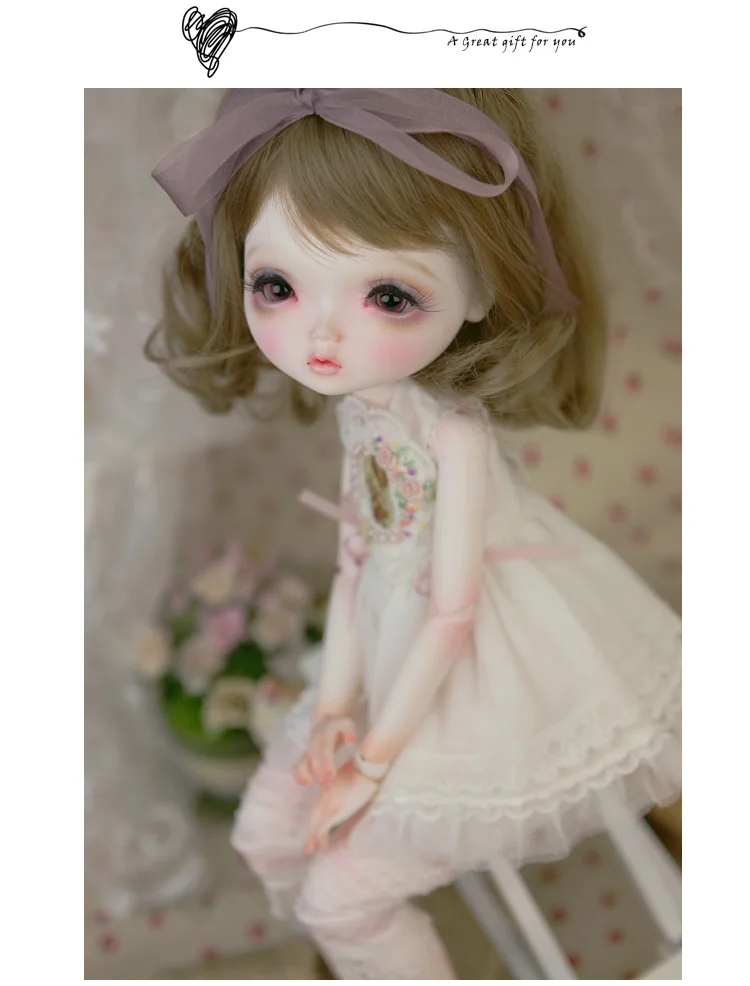 Leekeworld Валентина 1/4 BJD SD кукла MSD Luts Littlemonica модный подарок