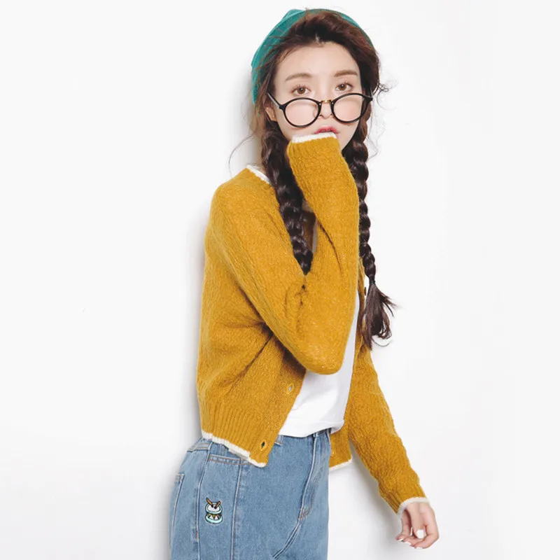 Женский кардиган в полоску элегантный вязаный свитер с длинным рукавом