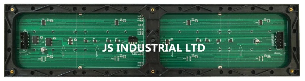 F5 / P7.62 внутренняя Поверхностная монтажа одноцветная красная светодиодная панель