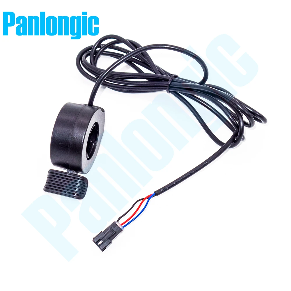 

Universal Thumb Accelerator Thumb Turn Accelerator Electric Bicycle E-bike Scooter MTB Hall Throttle 7/8" with Extra Long Cable