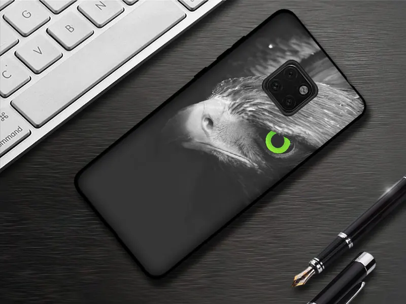 JURCHEN, мягкий силиконовый чехол для huawei mate 20 Pro, чехол с милым рисунком, тонкая задняя крышка для huawei mate 20 Pro 20 X 20X, чехол для телефона
