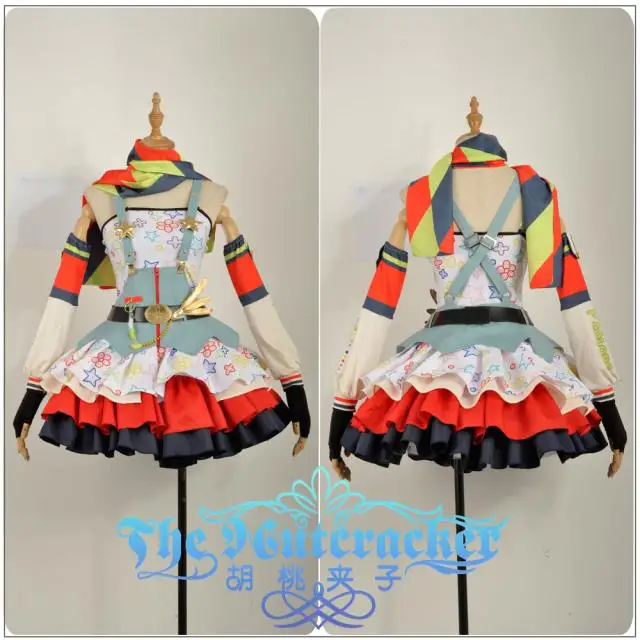 COWOWO Аниме! Lovelive карандаш/художник Пробуждение Рин Umi Маки платье Unifom Косплей