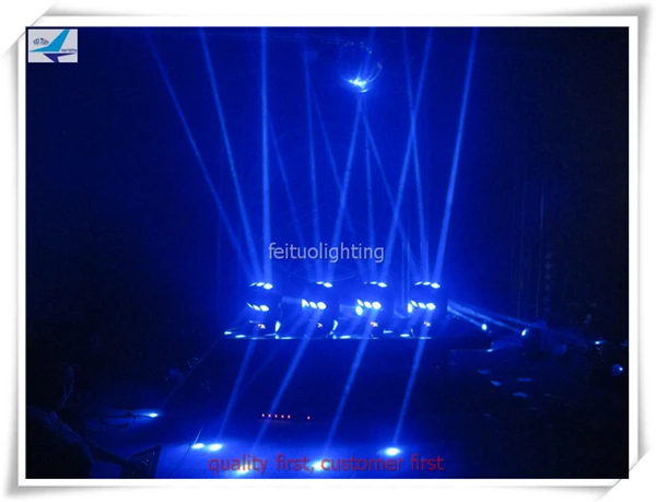 2 шт./лот 9x12 Вт RGBW 4 в 1 Led Луч паука Вращающаяся головка Dmx движущаяся звук активный
