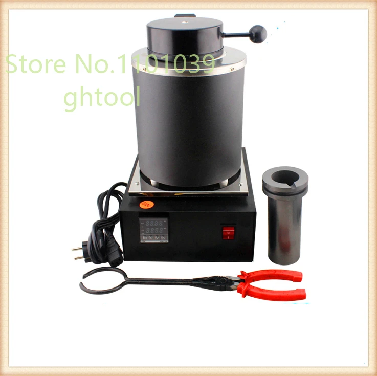 

110V Jewelry Tools 1kg Mini Gold Melting Machine Gold Silver Smelting Furnace Gold Refining Machine ghtool