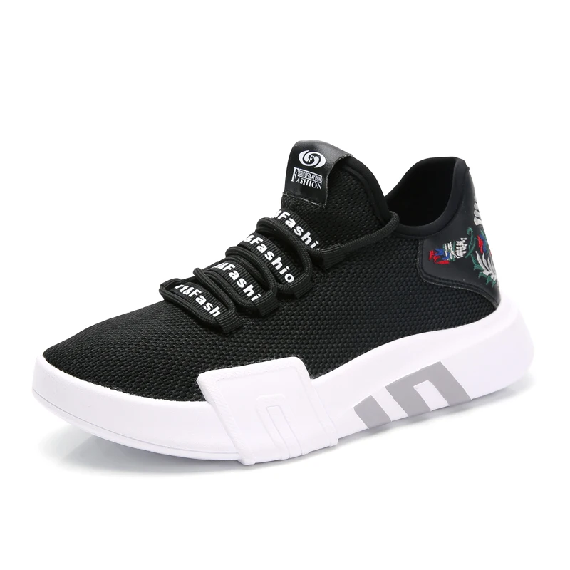 Женские кроссовки на плоской подошве Zapatillas Mujer Chaussures Femme белые дышащие