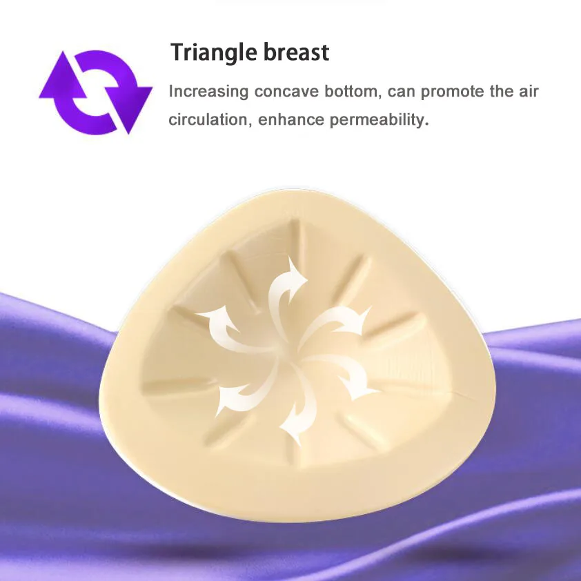 Силиконовая форма груди искусственный легкий треугольный силикон искусственные