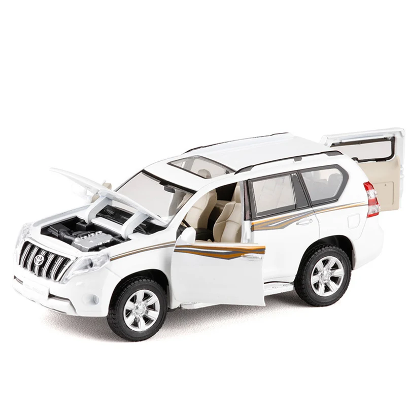 Модель автомобиля 1:32 PRADO SUV из сплава имитация внедорожника детские игрушки