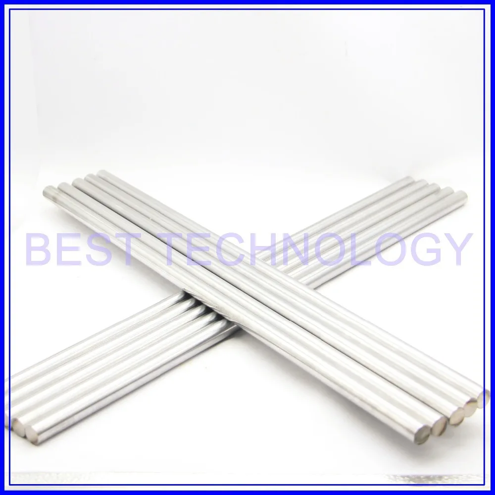 Хромированный цилиндрический линейный рельс круглый стержень ВАЛ линейного