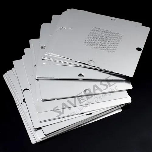 BGA 90x90 мм станция для реболлинга+ 33 шт. трафареты Nvidia шаблоны+ Amtech+ Инструменты