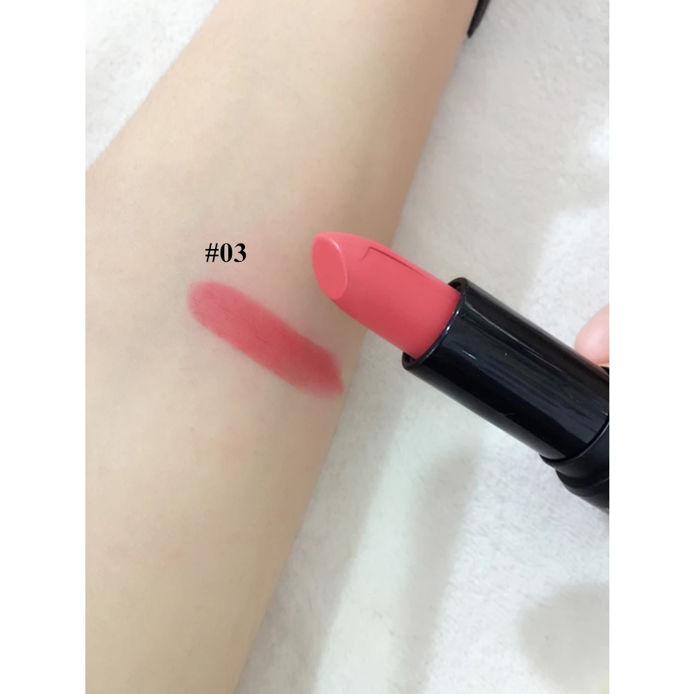 MAANGE Pro Lips Makeup увлажняющая матовая губная помада сексуальная водостойкая стойкая легкая в носке губная помада блеск Косметика 12 цветов - Цвет: 03