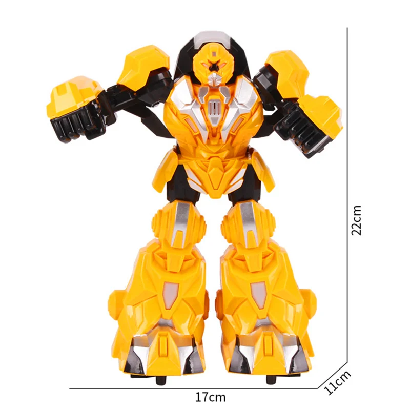 22 см пульт дистанционного управления робот со светом Звук подвижные швы фигурка