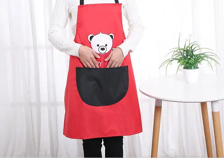 1 шт. Модный хлопковый фартук без рукавов для взрослых родителей ресторана