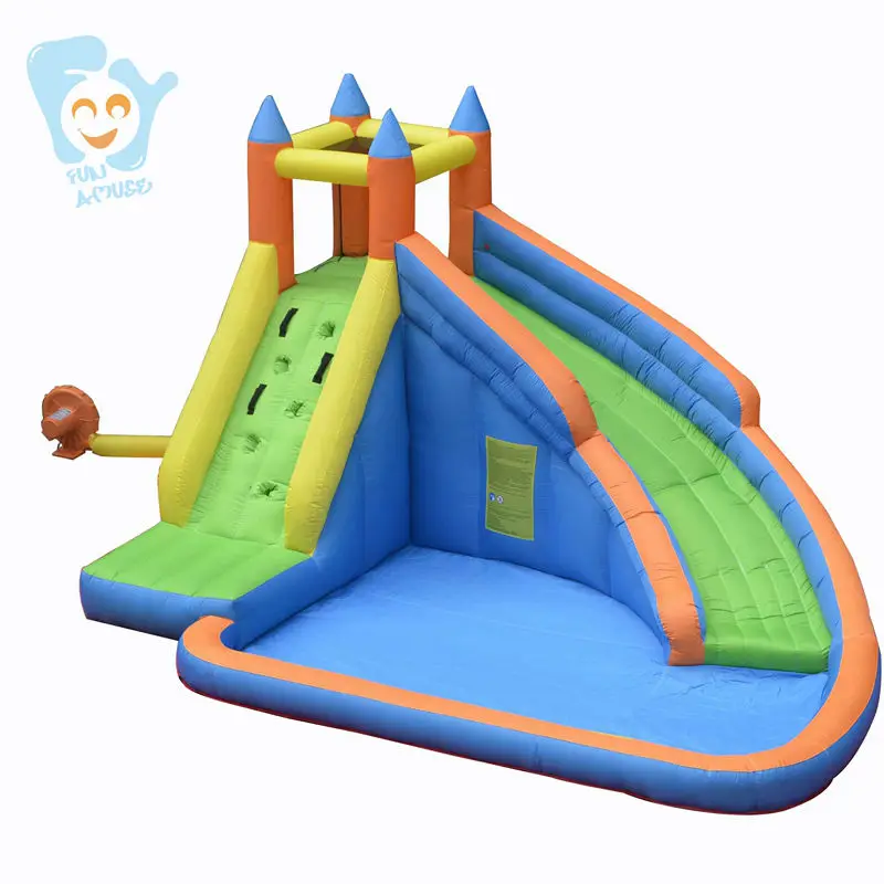 Летние надувные горки для парка детский бассейн надувная игрушка воды|park slide|slides