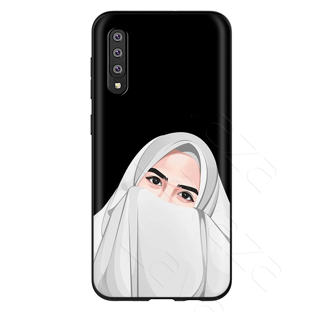 Lavaza исламский мусульманский Hijabi девочек художественный чехол для Samsung Galaxy S6 S7 край J6 S8 S9 S10 плюс A3 A5 A6 A7 A8 A9 Note 8, 9