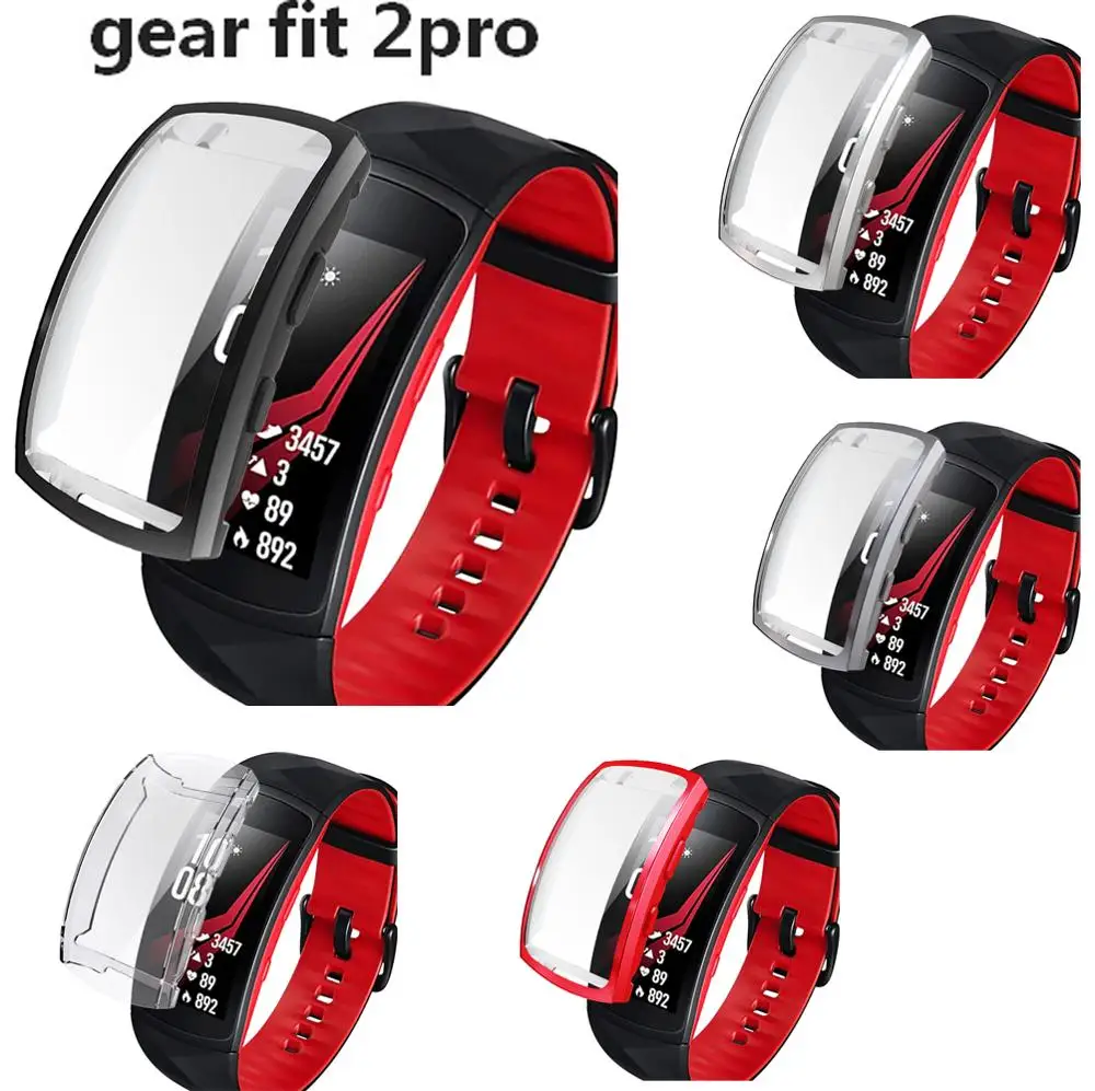 Прямая поставка чехол для смарт часов Samsung Gear Fit 2 pro ремешок из ТПУ защитный gear fit2