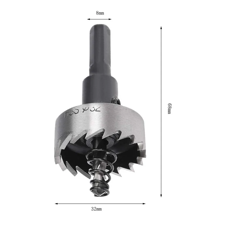 32 мм HSS Сверло отверстие пилы для нержавеющей стали металла сплава дерева 2 шт |