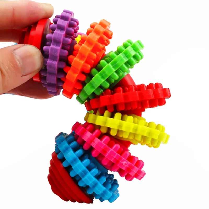 Креативный Радужный мяч жевательная игрушка для домашних питомцев собаки