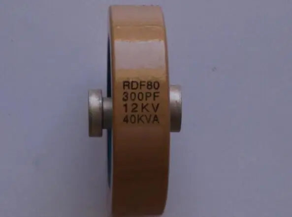 RDF80 300 ПФ 12 кВ 40 кВА круглая керамическая фарфоровая высокочастотная машина новый оригинальный Высокое напряжение