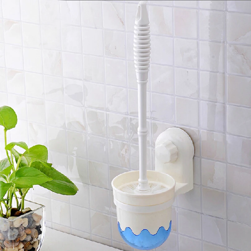brand new bathroom toilet brush set suction cup escova de banheiro holder AZ-1921 cleaning shelf accessories | Обустройство дома