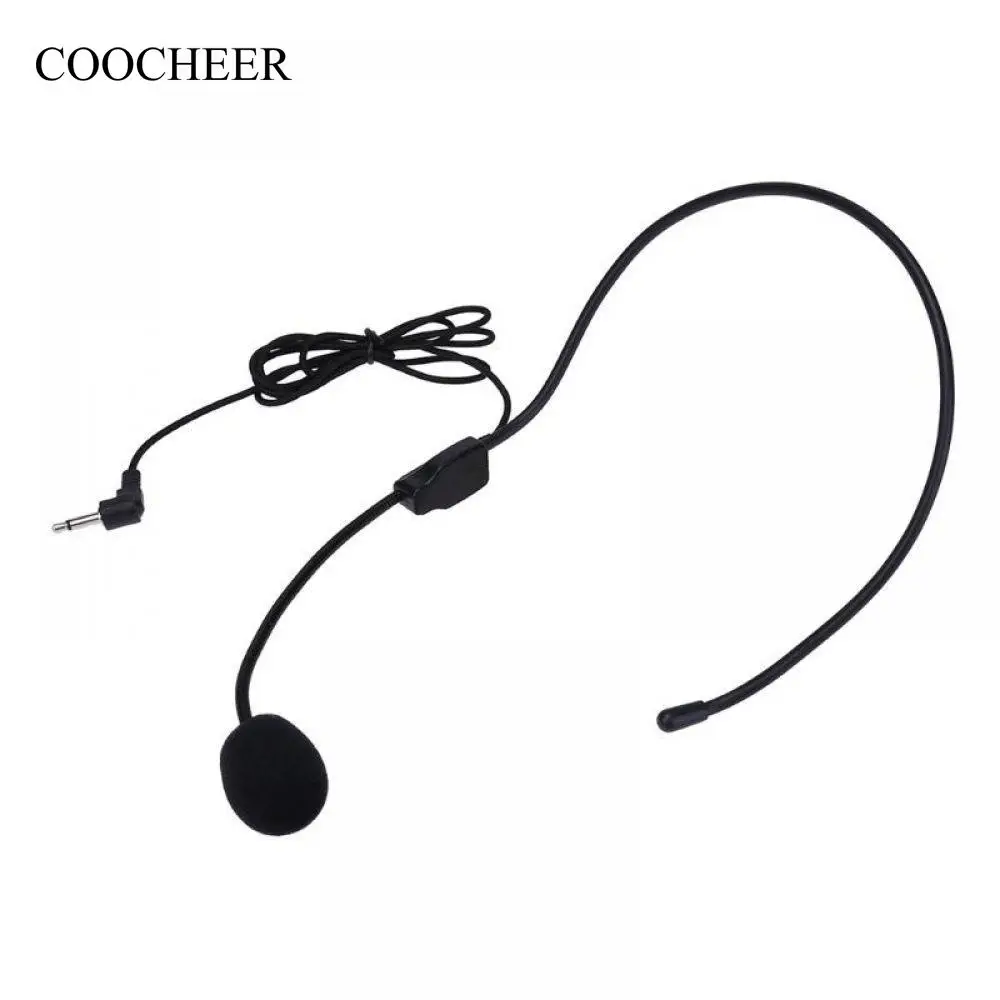 Универсальный микрофон Портативный для Tour громкоговоритель Jack гарнитура 3 5 мм