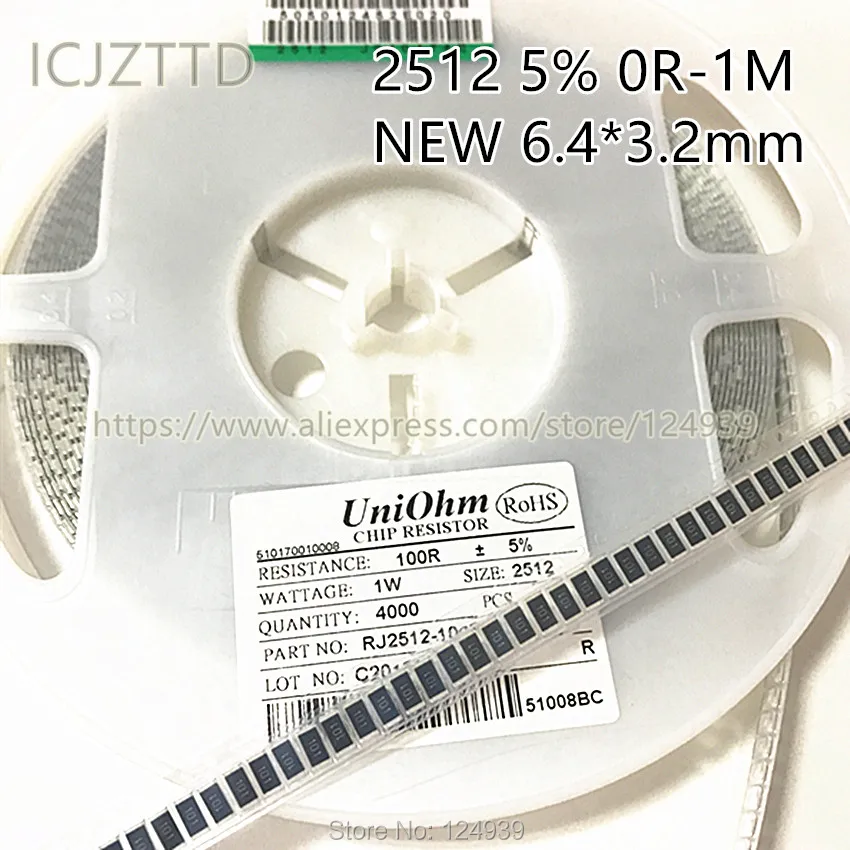 100 шт. 2512 5% J 6432 6 4*3 2 36 кГц 39 K 43 к 47 51 56 62 68 75 82 91 110 120 130 150 160 180 200 220 240 270 K|Индукторы| |
